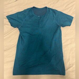Lululemon Metal Vent Tech Henley Shirt Mens